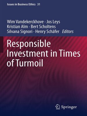 cover image of Responsible Investment in Times of Turmoil